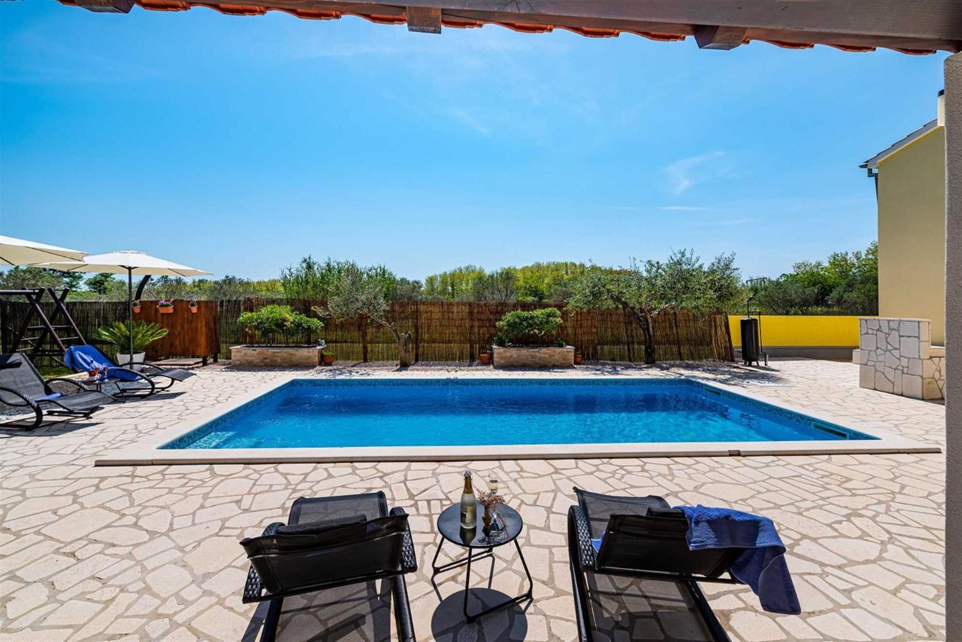 Apartment House Simoni With Pool, Zadar County Privlaka  Zewnętrze zdjęcie